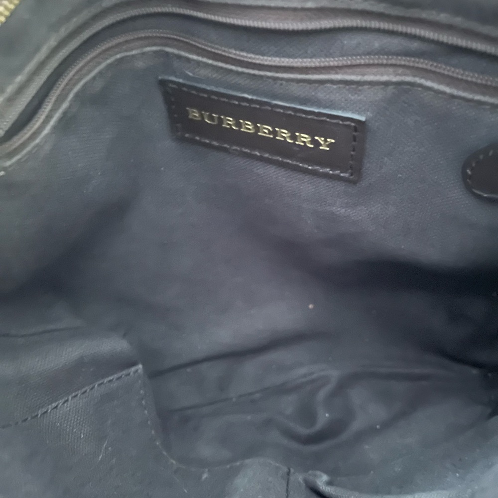 Burberry Black and Tan Women's Bag - Picture 6 of 6